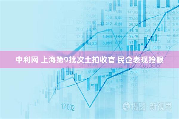 中利网 上海第9批次土拍收官 民企表现抢眼
