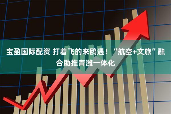 宝盈国际配资 打着飞的来鸥遇！“航空+文旅”融合助推青潍一体化